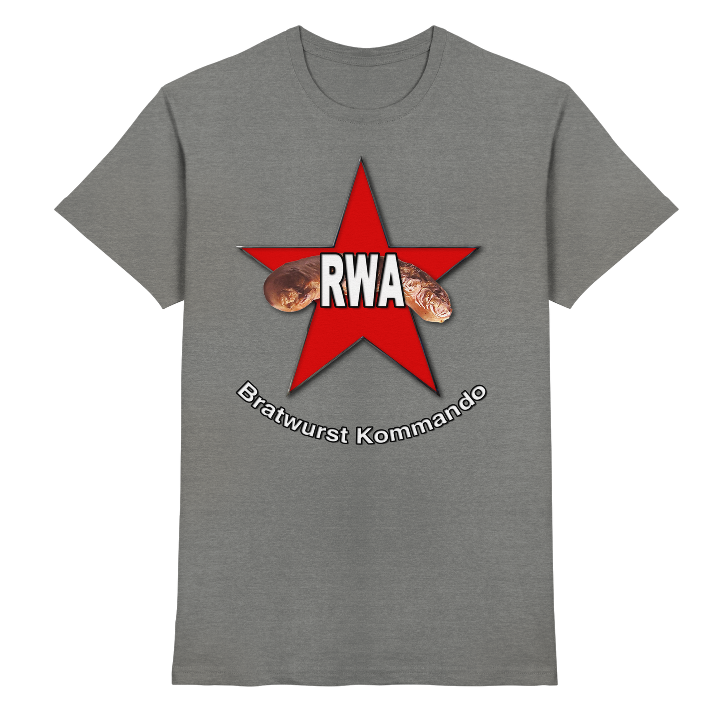 Rote Wurst Armee - Bratwurst Kommando - Heavy Cotton T-Shirt