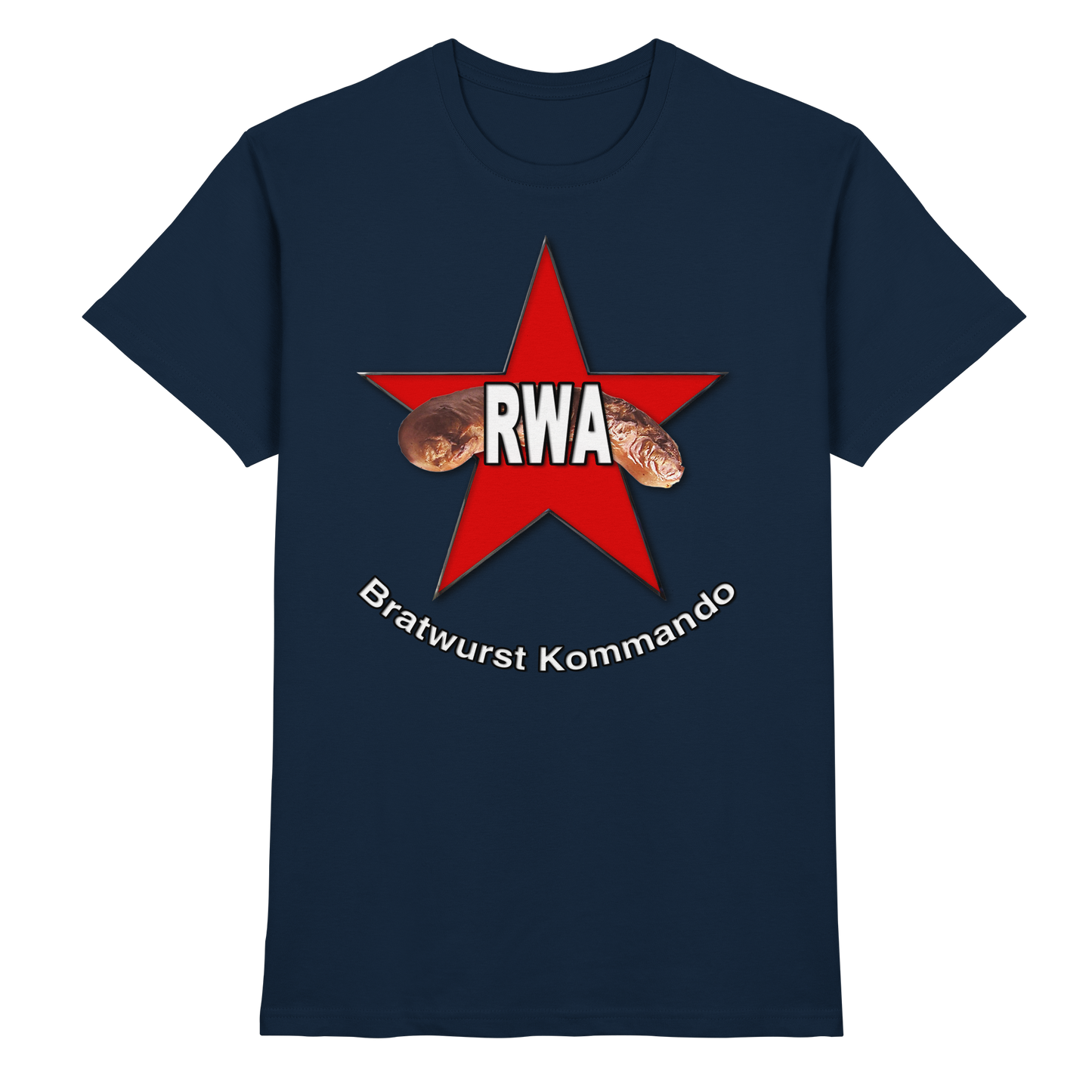 Rote Wurst Armee - Bratwurst Kommando - Heavy Cotton T-Shirt