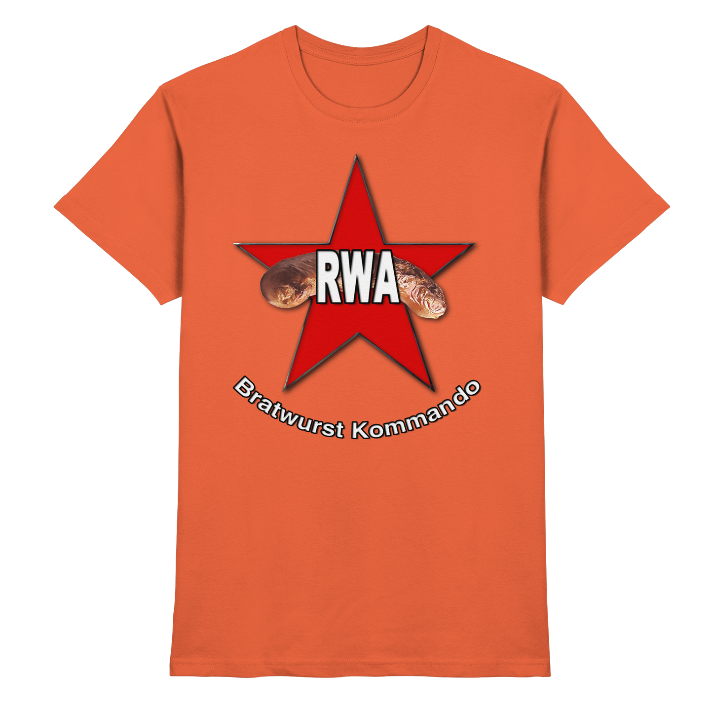 Rote Wurst Armee - Bratwurst Kommando - Heavy Cotton T-Shirt