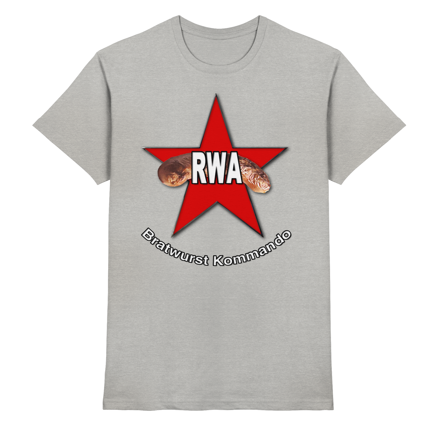 Rote Wurst Armee - Bratwurst Kommando - Heavy Cotton T-Shirt