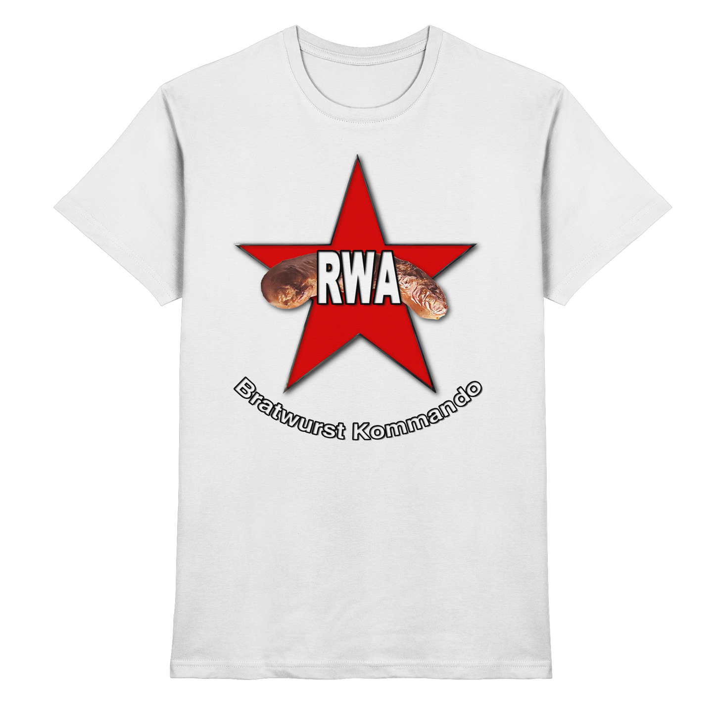 Rote Wurst Armee - Bratwurst Kommando - Heavy Cotton T-Shirt