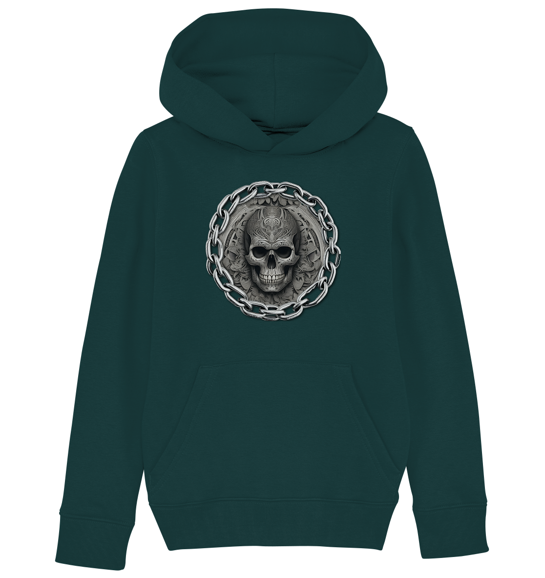 New Deathhead7 - Kids Organic Hoodie