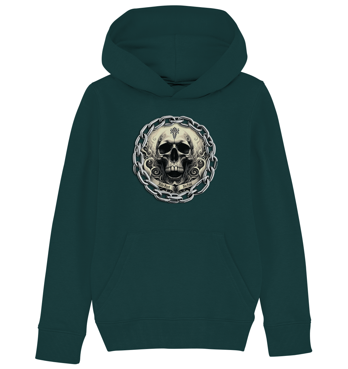 New Deathhead3 - Kids Organic Hoodie