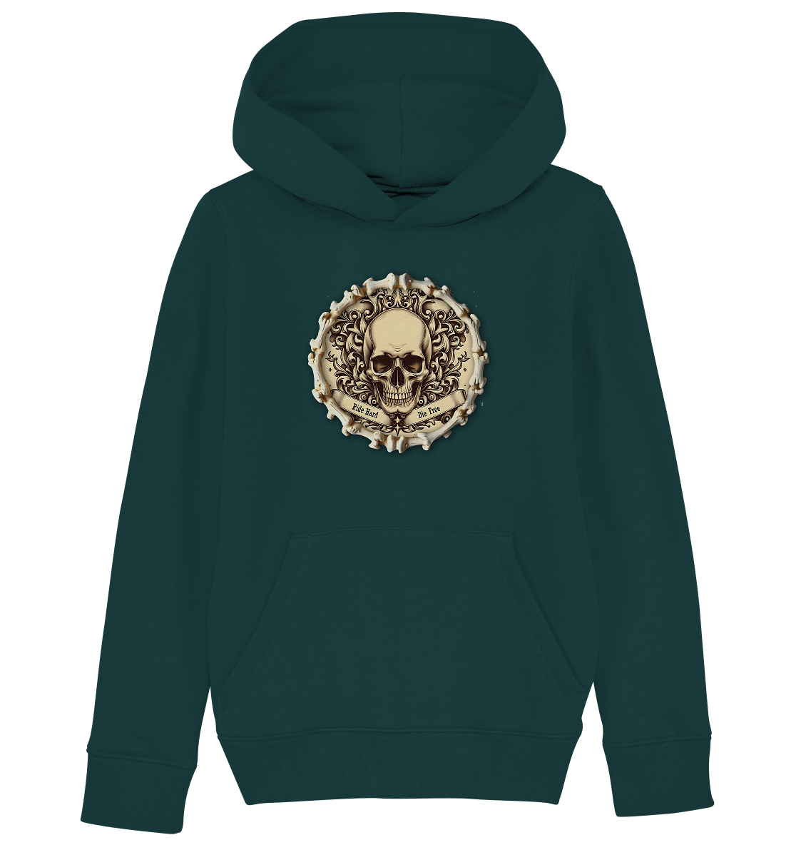 New Bones12 - Kids Organic Hoodie