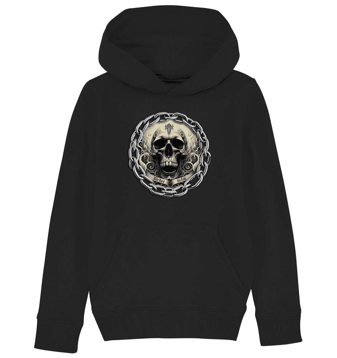 New Deathhead3 - Kids Organic Hoodie