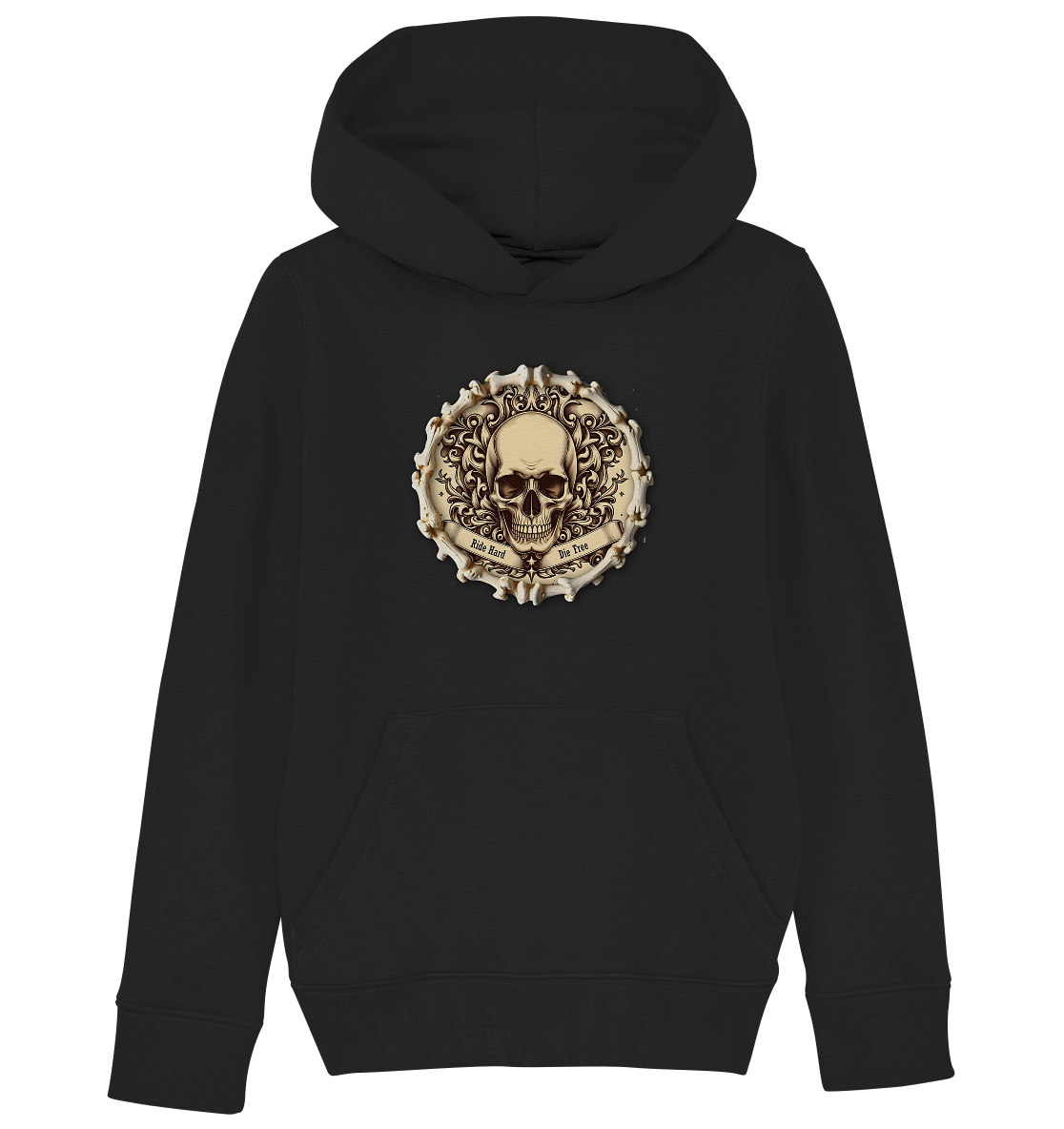 New Bones12 - Kids Organic Hoodie