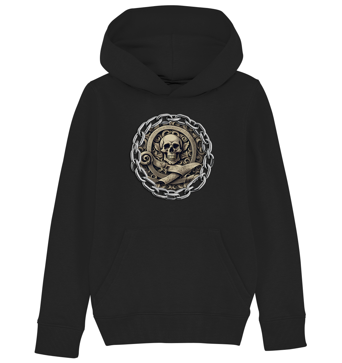 New Deathhead2 - Kids Organic Hoodie