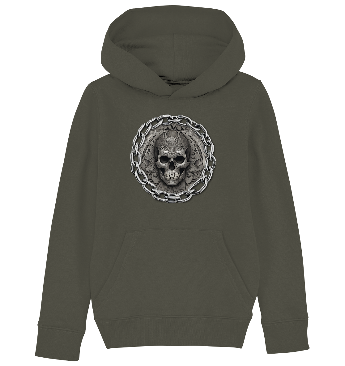 New Deathhead7 - Kids Organic Hoodie