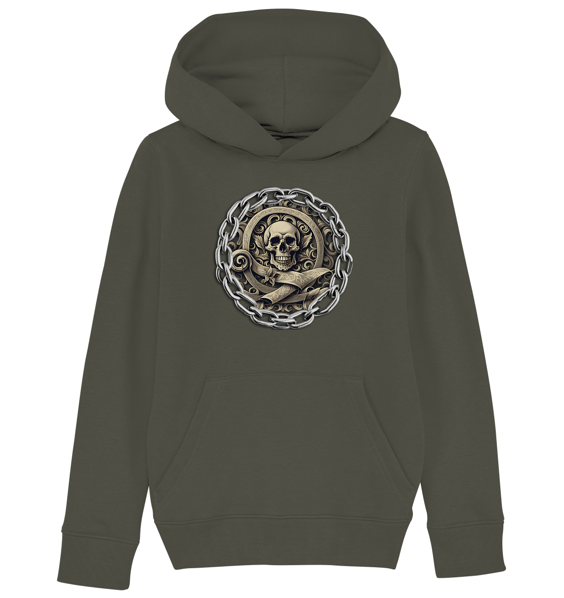 New Deathhead2 - Kids Organic Hoodie