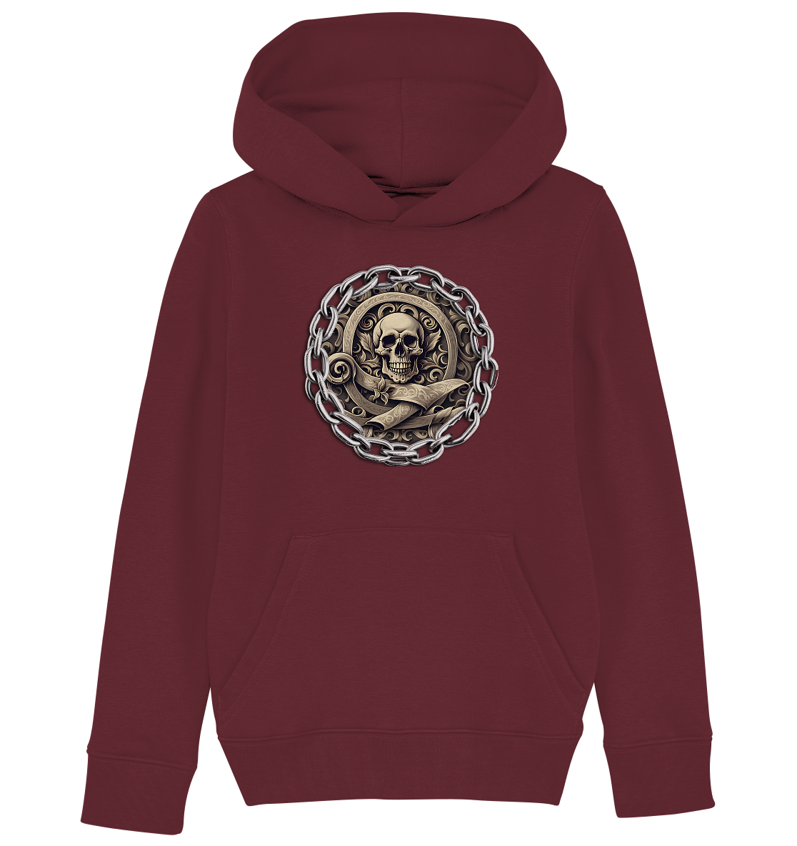 New Deathhead2 - Kids Organic Hoodie