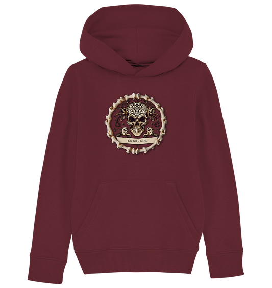 New Deathhead4 - Kids Organic Hoodie