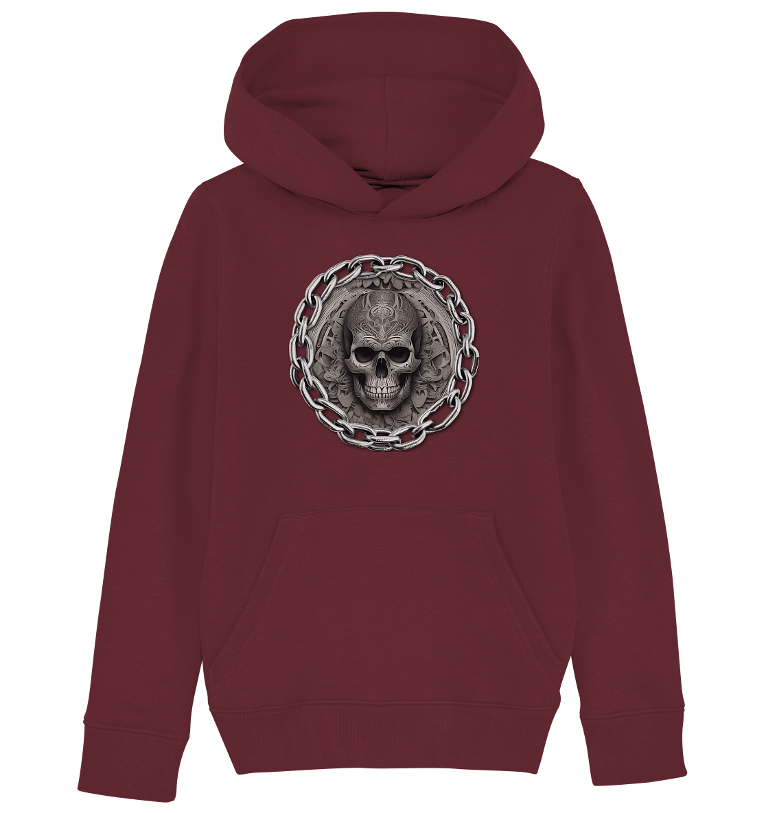 New Deathhead7 - Kids Organic Hoodie