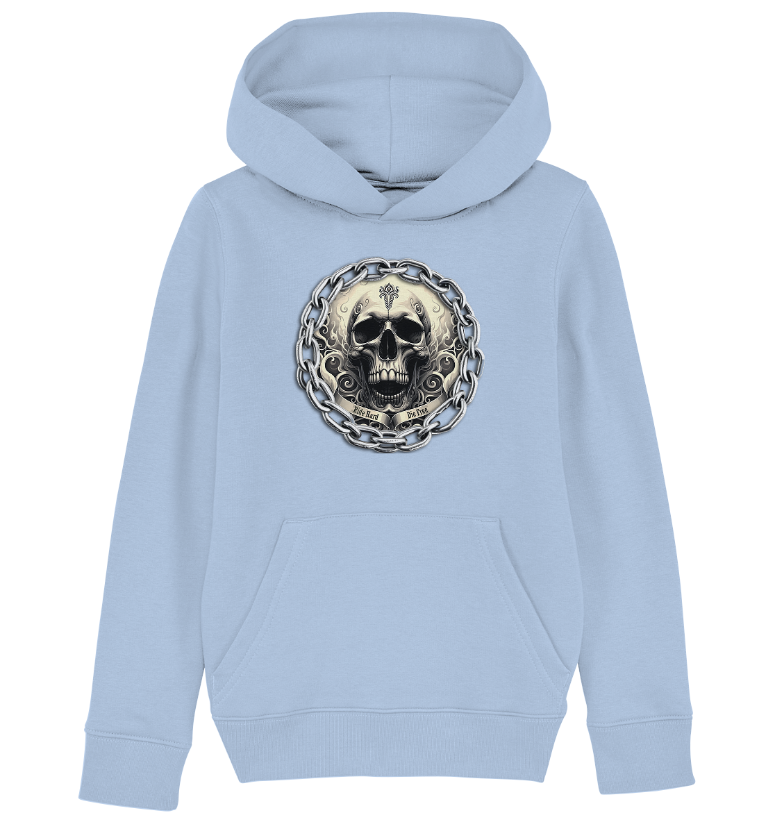 New Deathhead3 - Kids Organic Hoodie