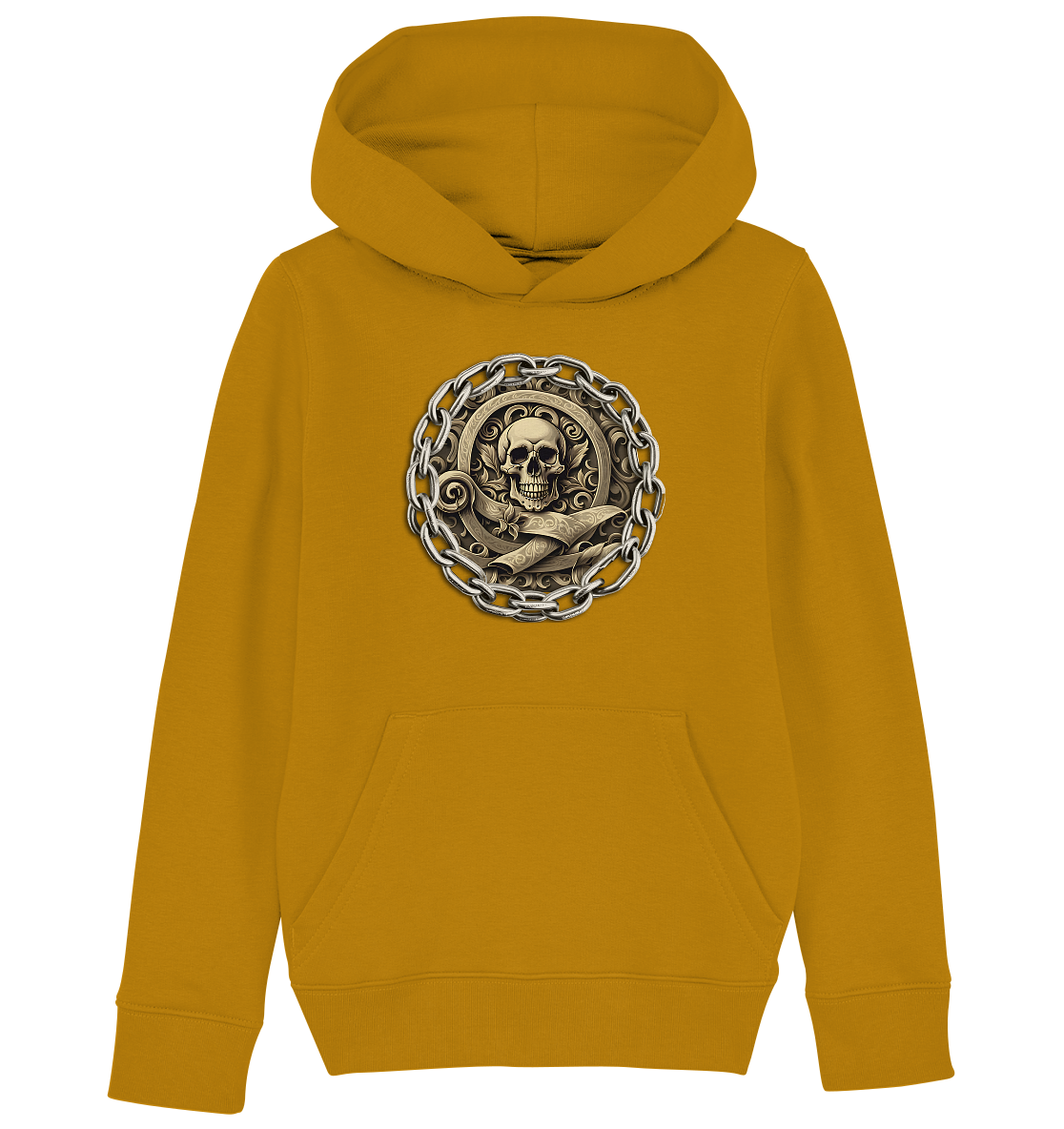 New Deathhead2 - Kids Organic Hoodie