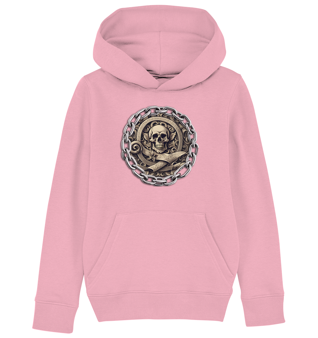 New Deathhead2 - Kids Organic Hoodie