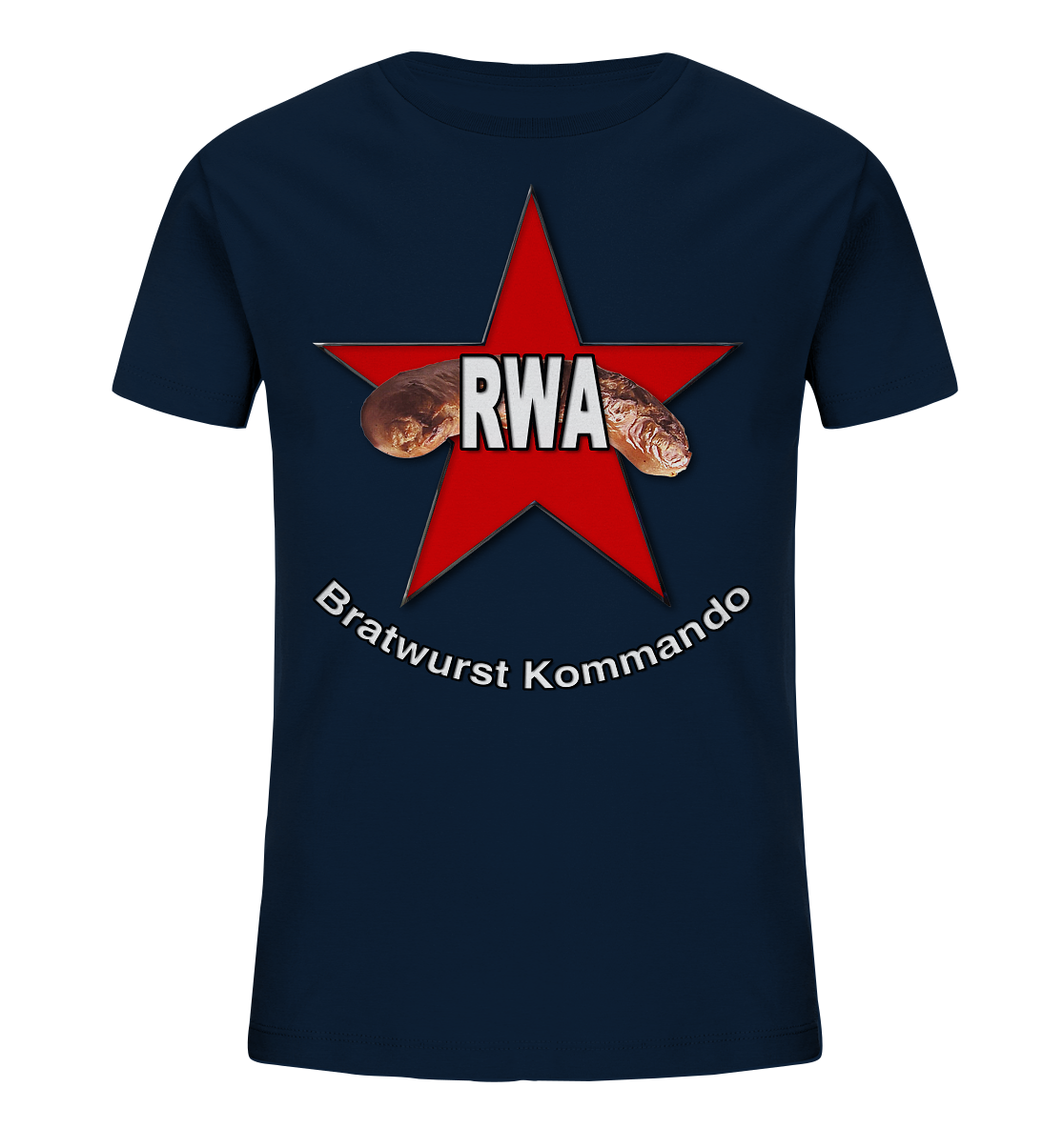 Rote Wurst Armee - Bratwurst Kommando - Kids Organic Shirt