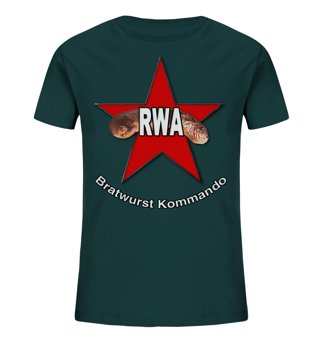 Rote Wurst Armee - Bratwurst Kommando - Kids Organic Shirt