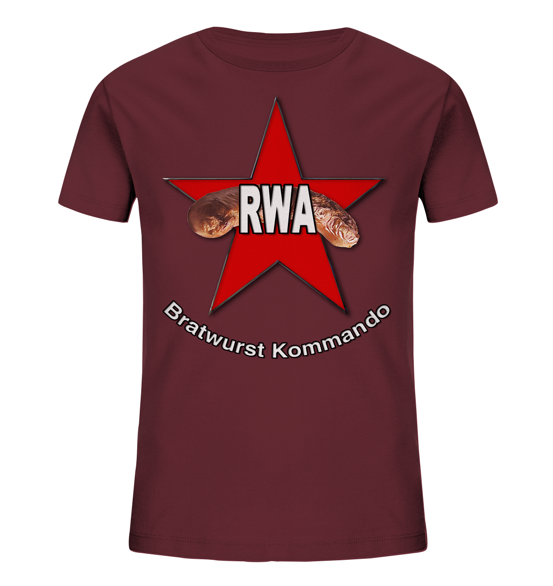 Rote Wurst Armee - Bratwurst Kommando - Kids Organic Shirt