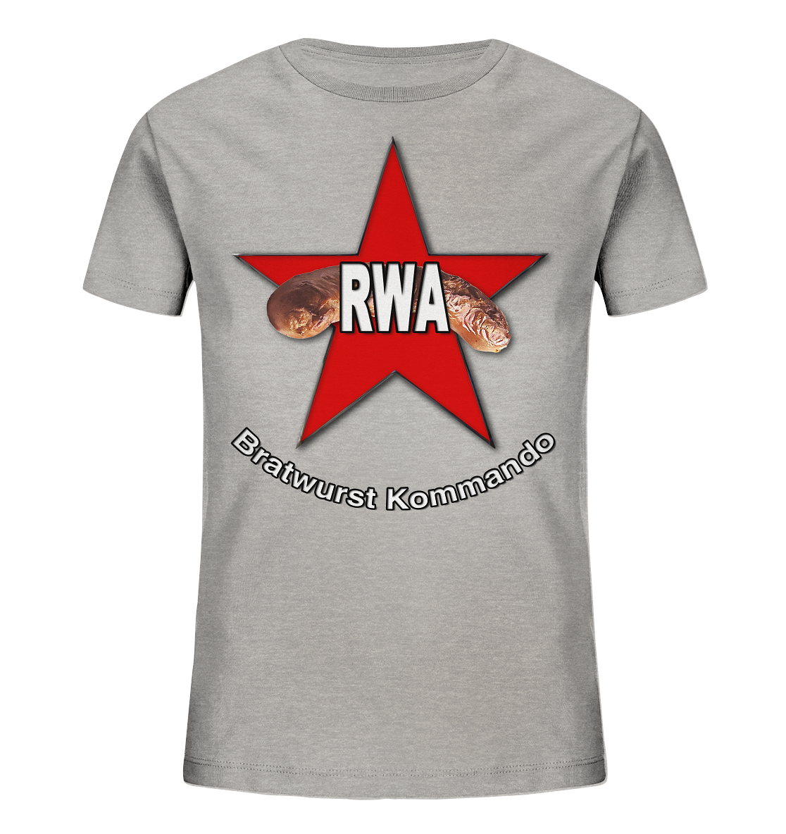 Rote Wurst Armee - Bratwurst Kommando - Kids Organic Shirt