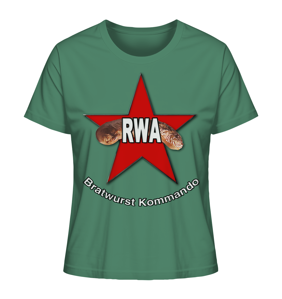 Rote Wurst Armee - Bratwurst Kommando - Ladies Organic Shirt