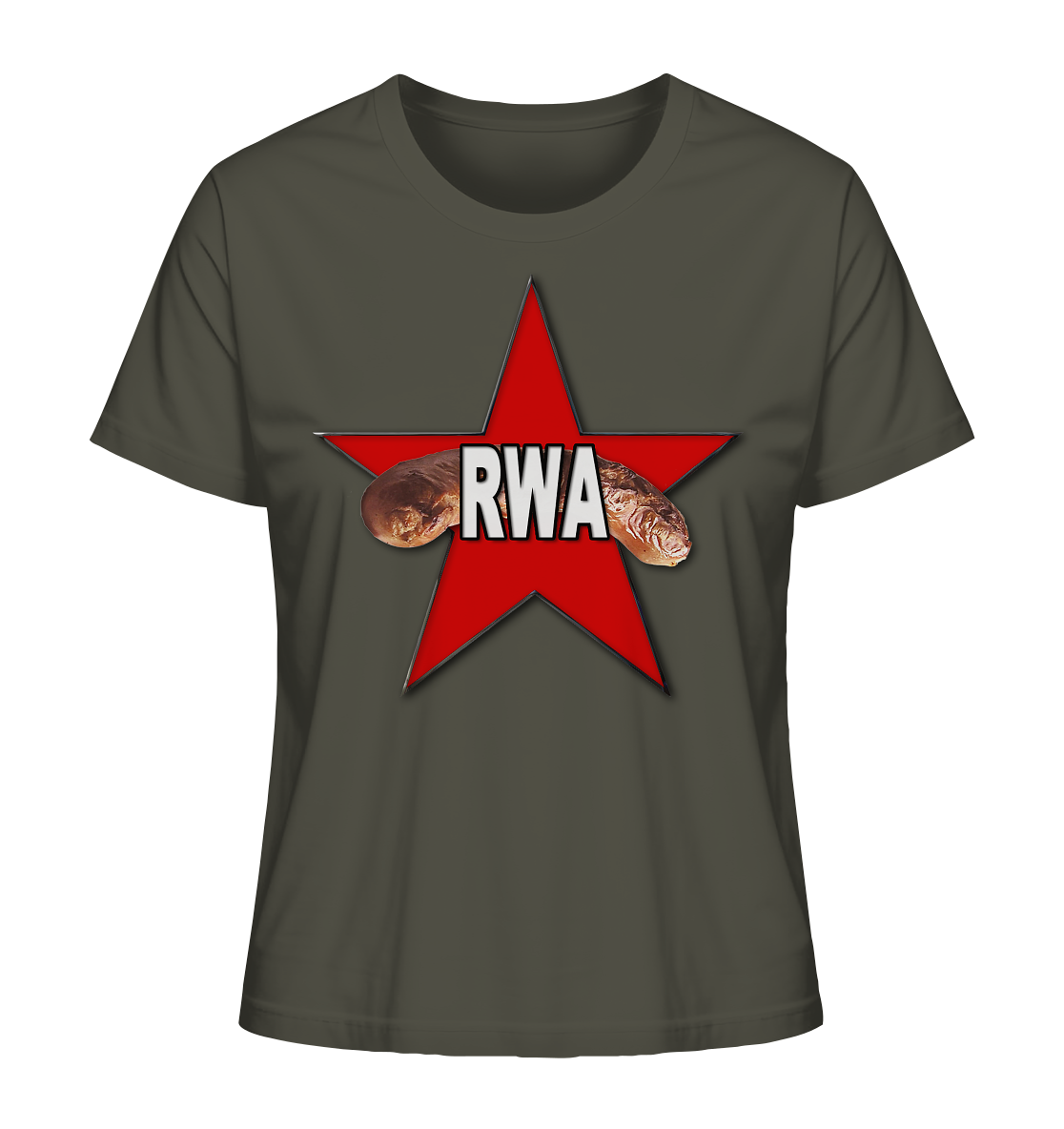 Rote Wurst Armee - Ladies Organic Shirt