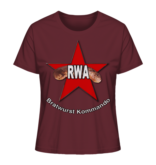 Rote Wurst Armee - Bratwurst Kommando - Ladies Organic Shirt