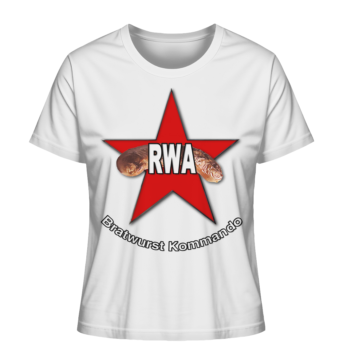 Rote Wurst Armee - Bratwurst Kommando - Ladies Organic Shirt