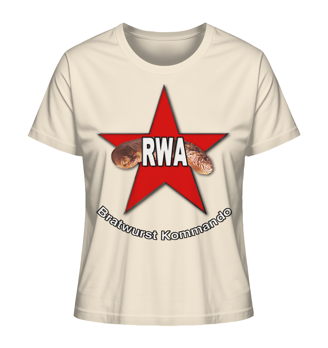 Rote Wurst Armee - Bratwurst Kommando - Ladies Organic Shirt