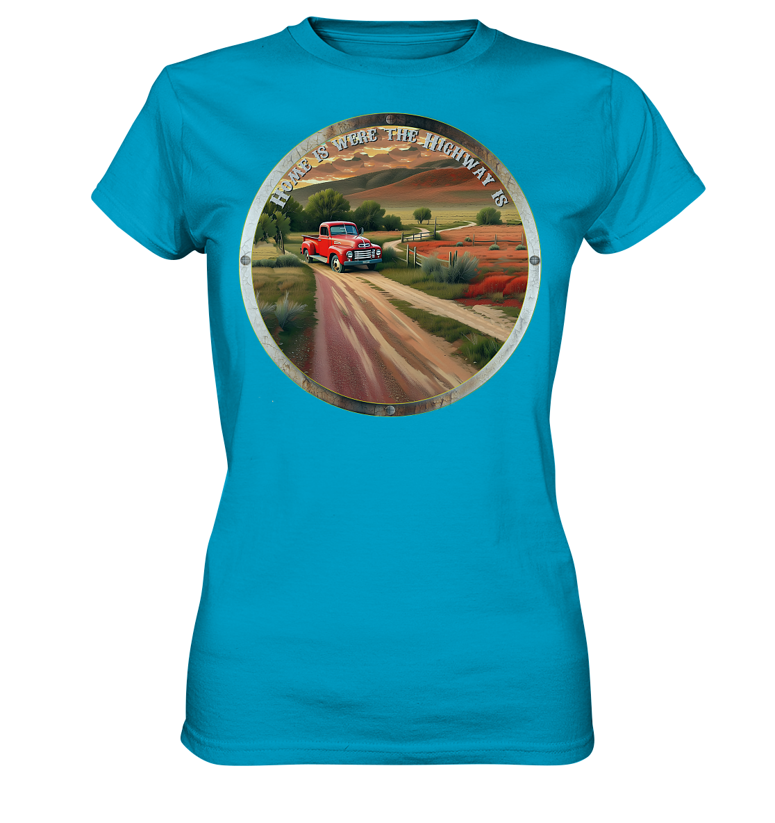 HighwayPlace 8 - Ladies Premium Shirt