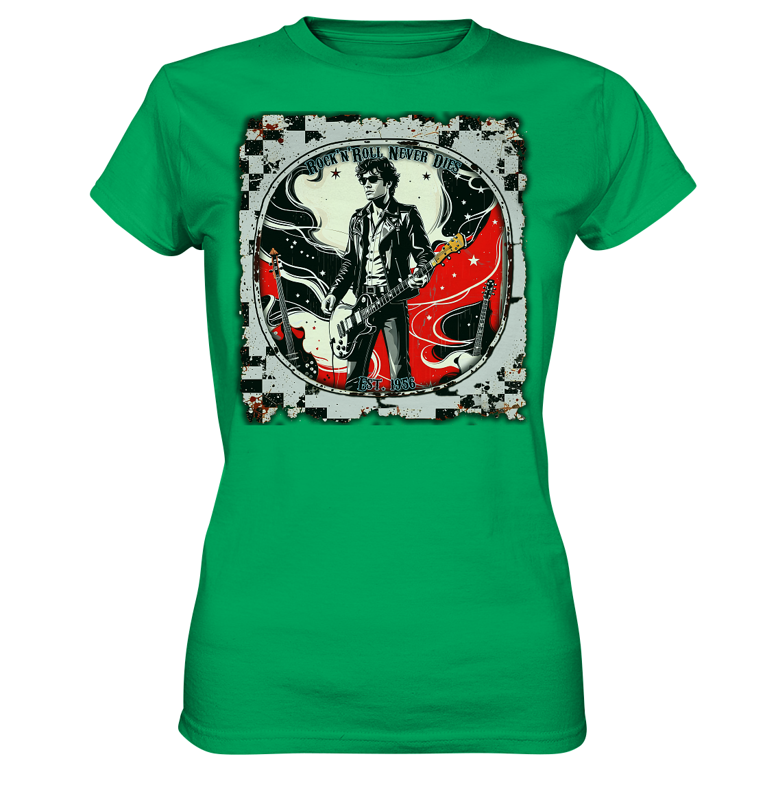 Rock´n Roll 1 - Ladies Premium Shirt