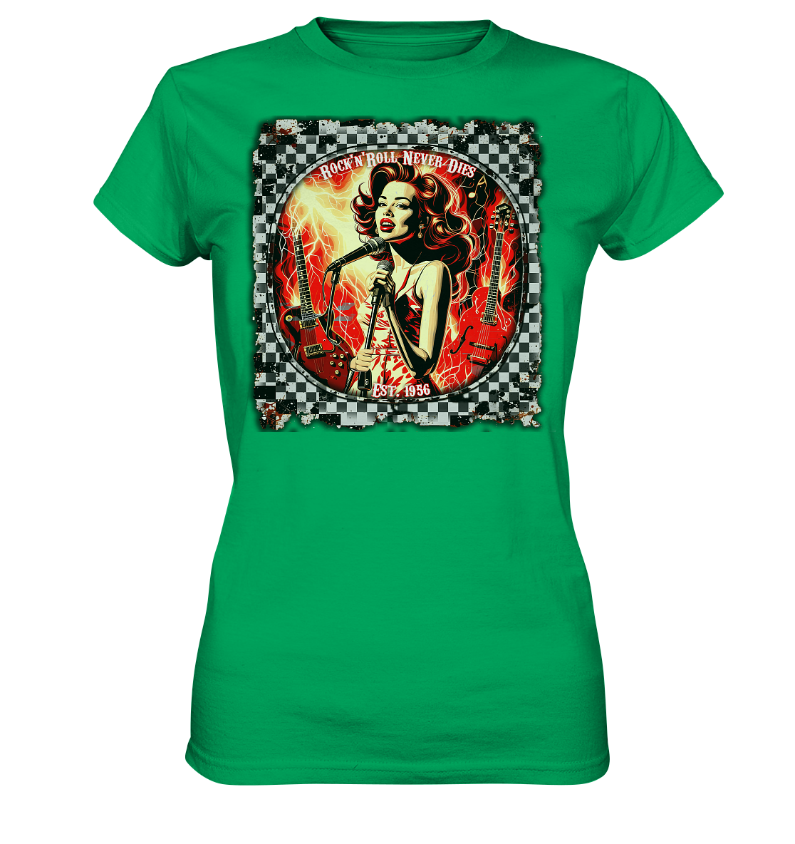 Rock´n Roll 3 - Ladies Premium Shirt