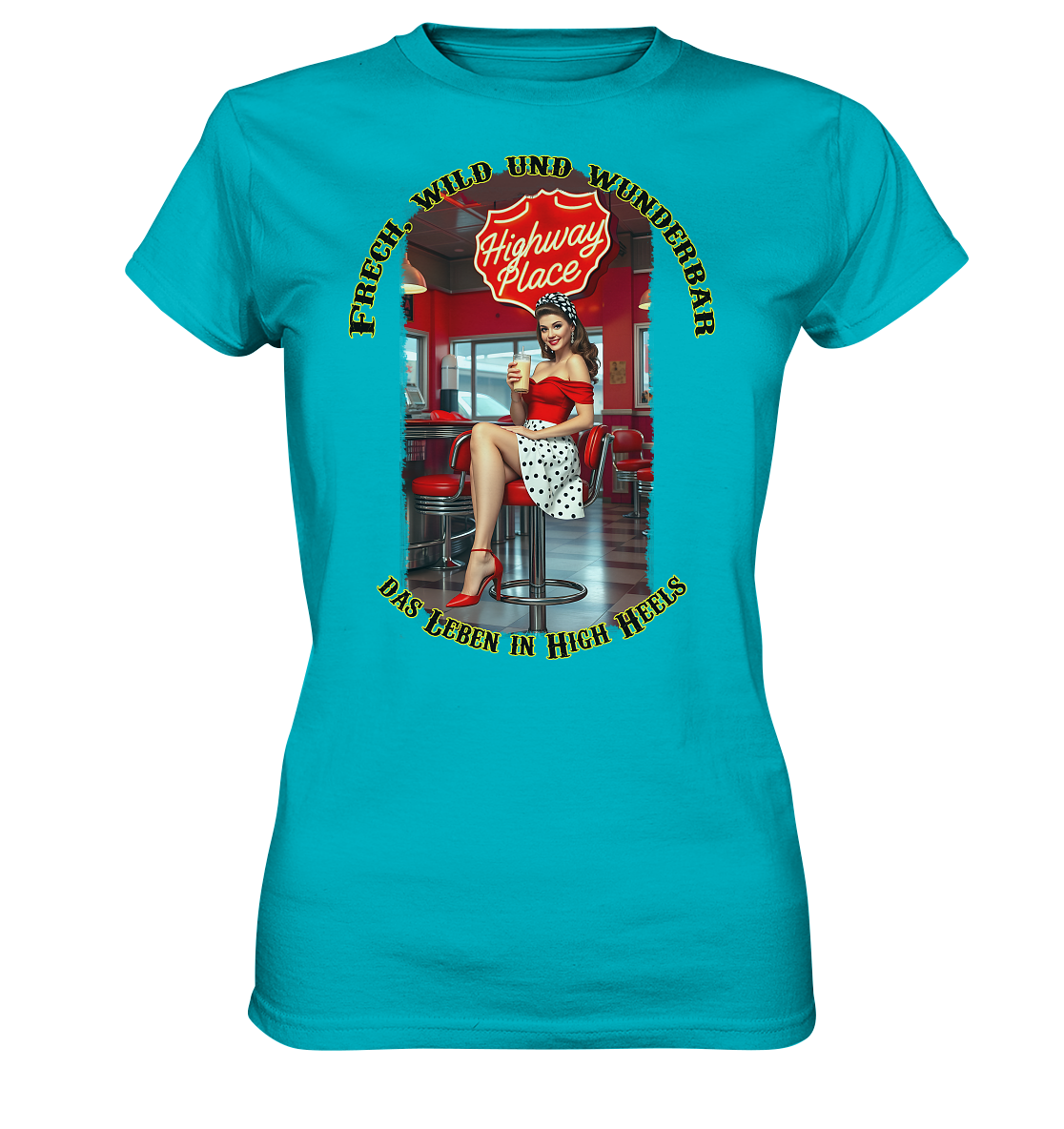 Pinup 1 - Ladies Premium Shirt