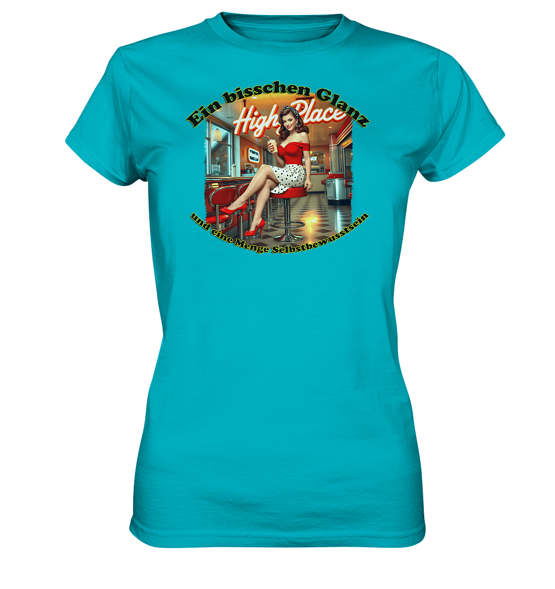 Pinup 5 - Ladies Premium Shirt