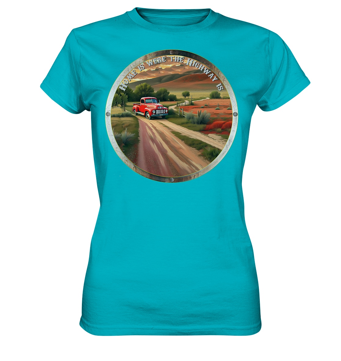 HighwayPlace 8 - Ladies Premium Shirt