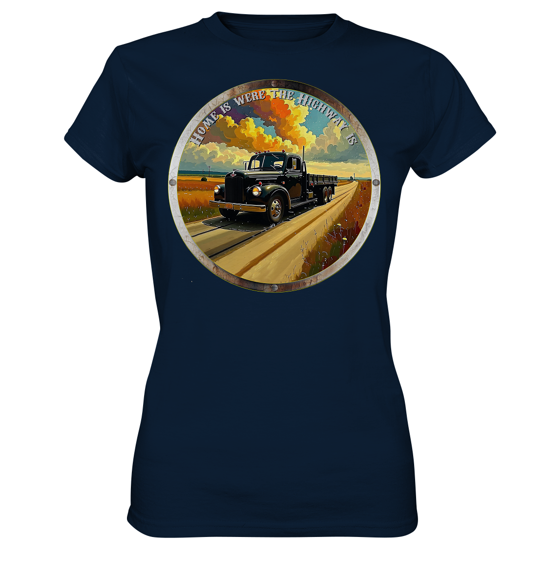 HighwayPlace 9 - Ladies Premium Shirt