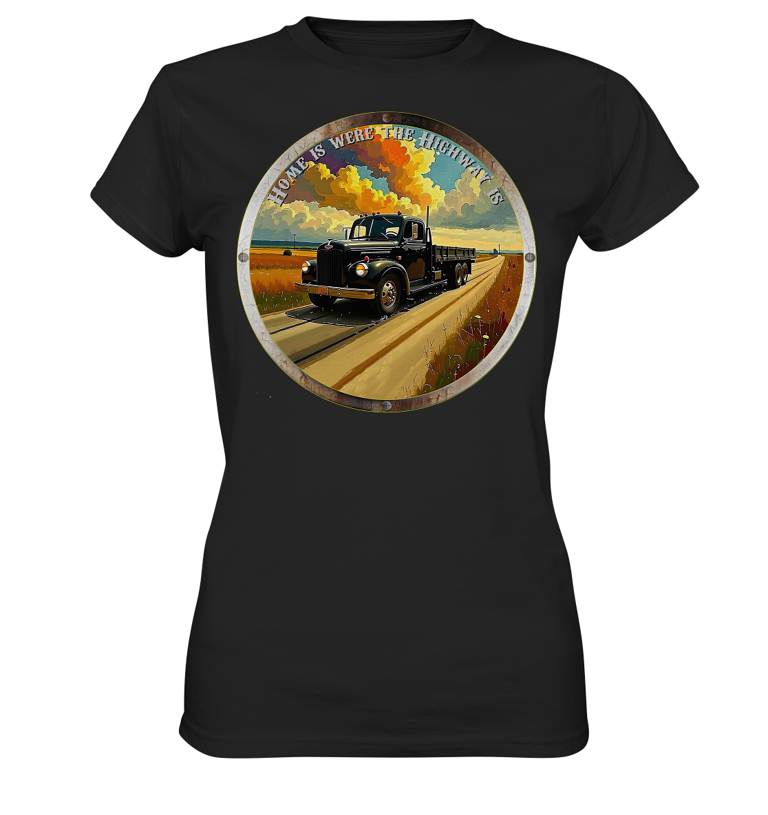 HighwayPlace 9 - Ladies Premium Shirt