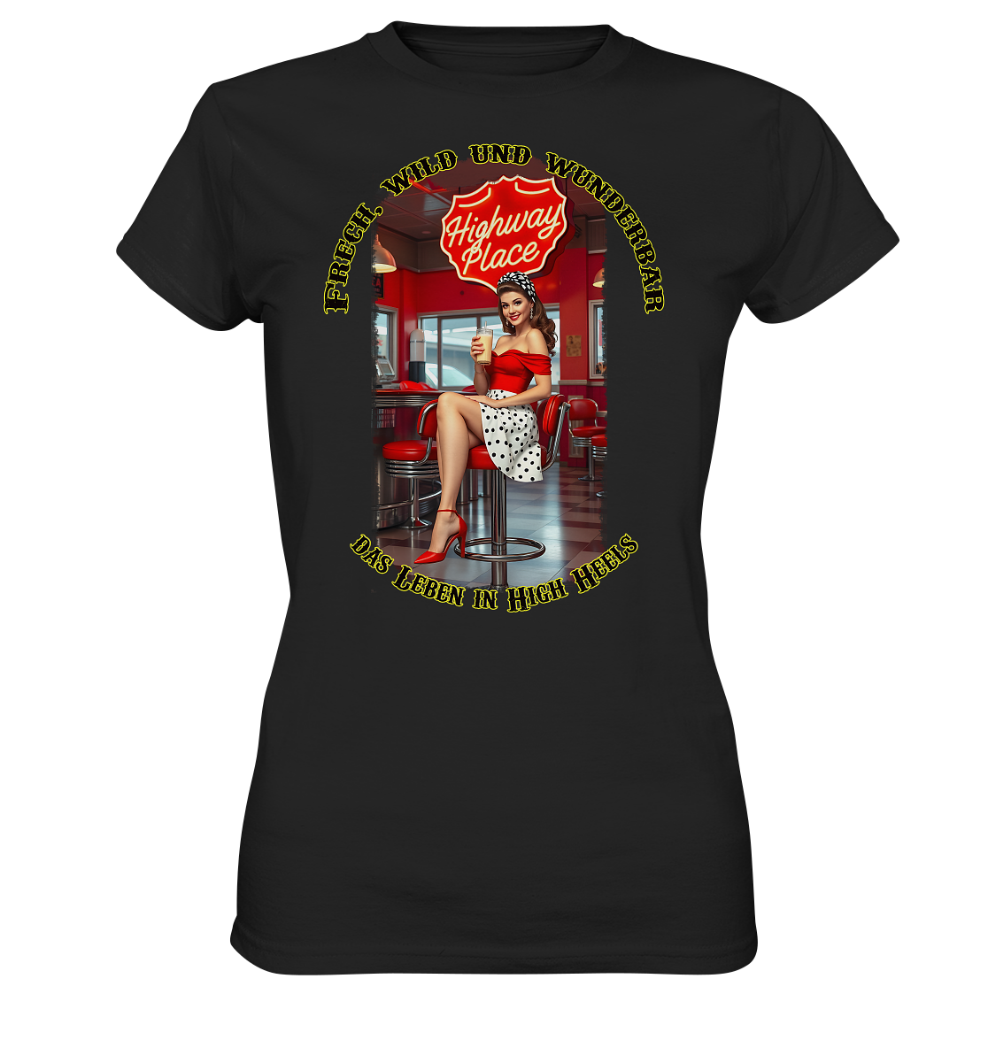 Pinup 1 - Ladies Premium Shirt