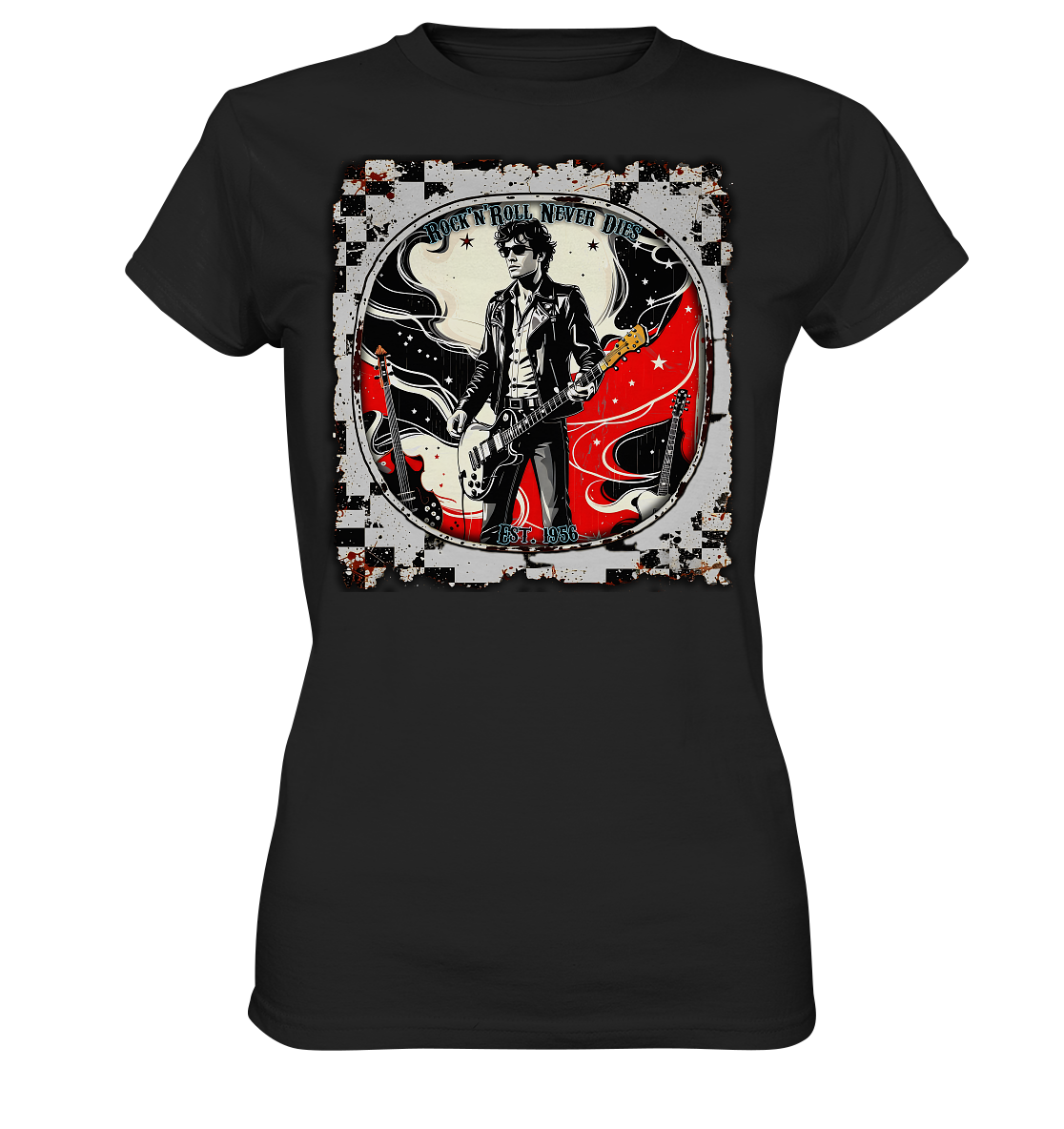 Rock´n Roll 1 - Ladies Premium Shirt