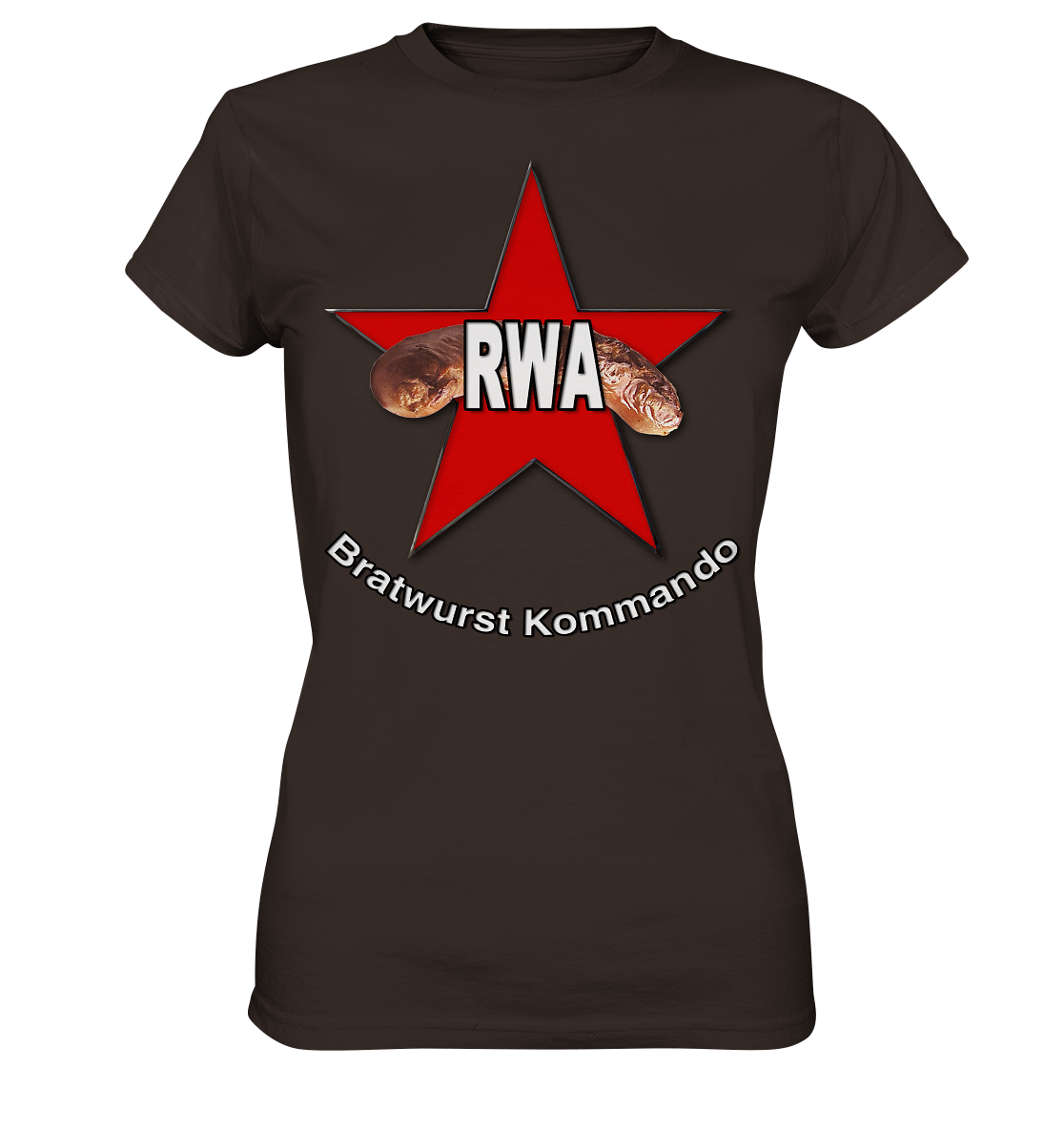 Rote Wurst Armee - Bratwurst Kommando - Ladies Premium Shirt