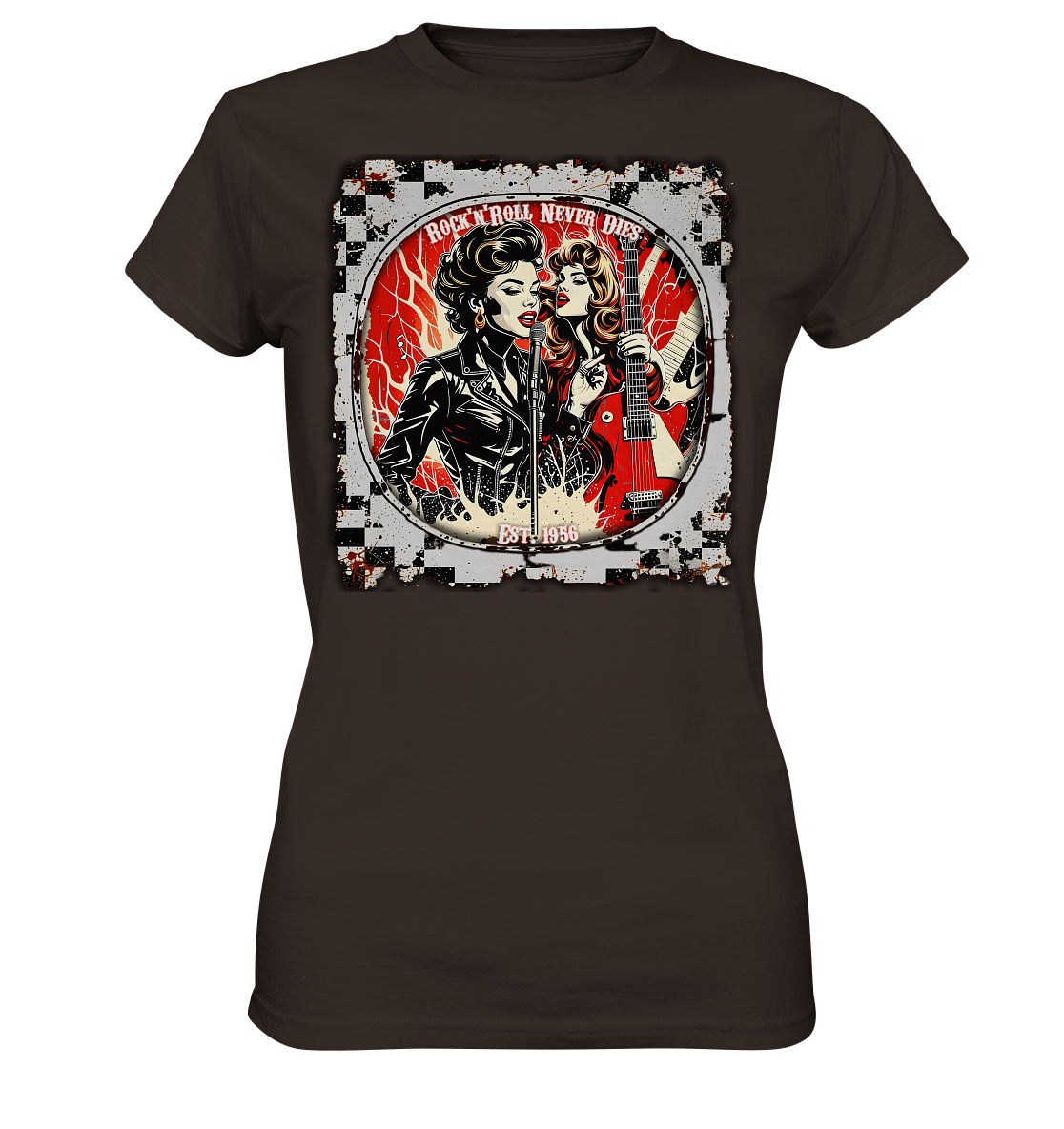 Rock´n Roll 4 - Ladies Premium Shirt