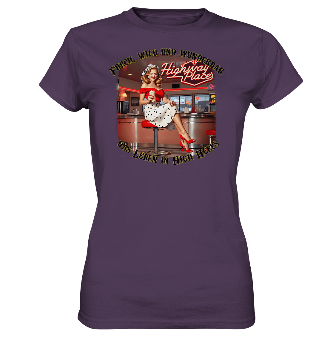 Pinup 2 - Ladies Premium Shirt