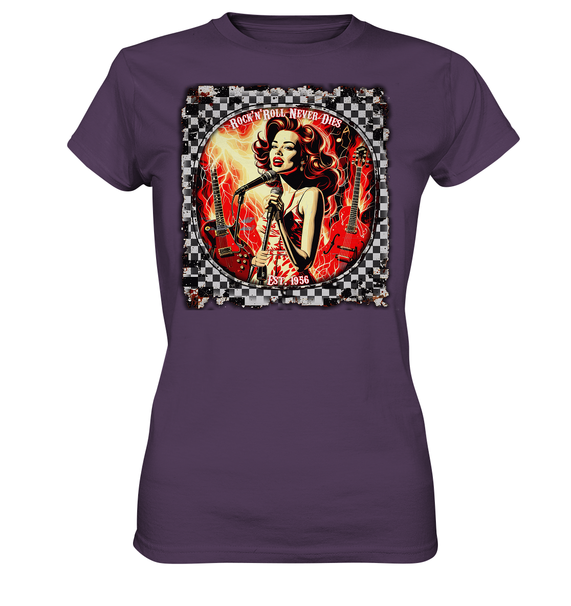 Rock´n Roll 3 - Ladies Premium Shirt