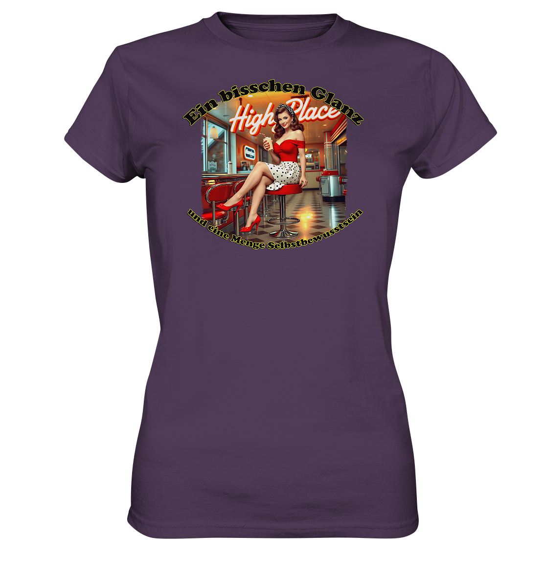 Pinup 5 - Ladies Premium Shirt