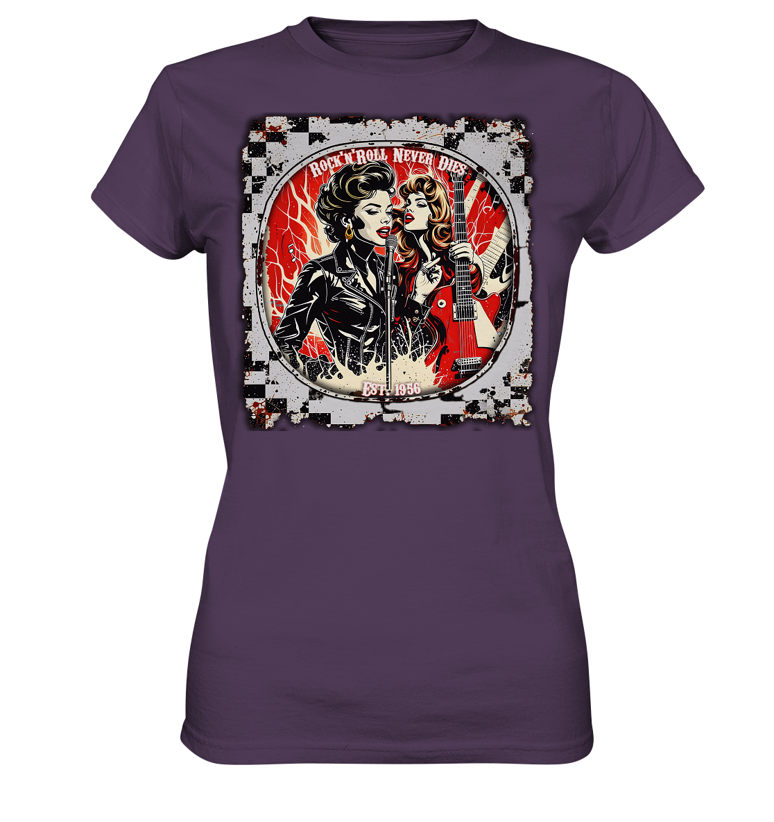 Rock´n Roll 4 - Ladies Premium Shirt