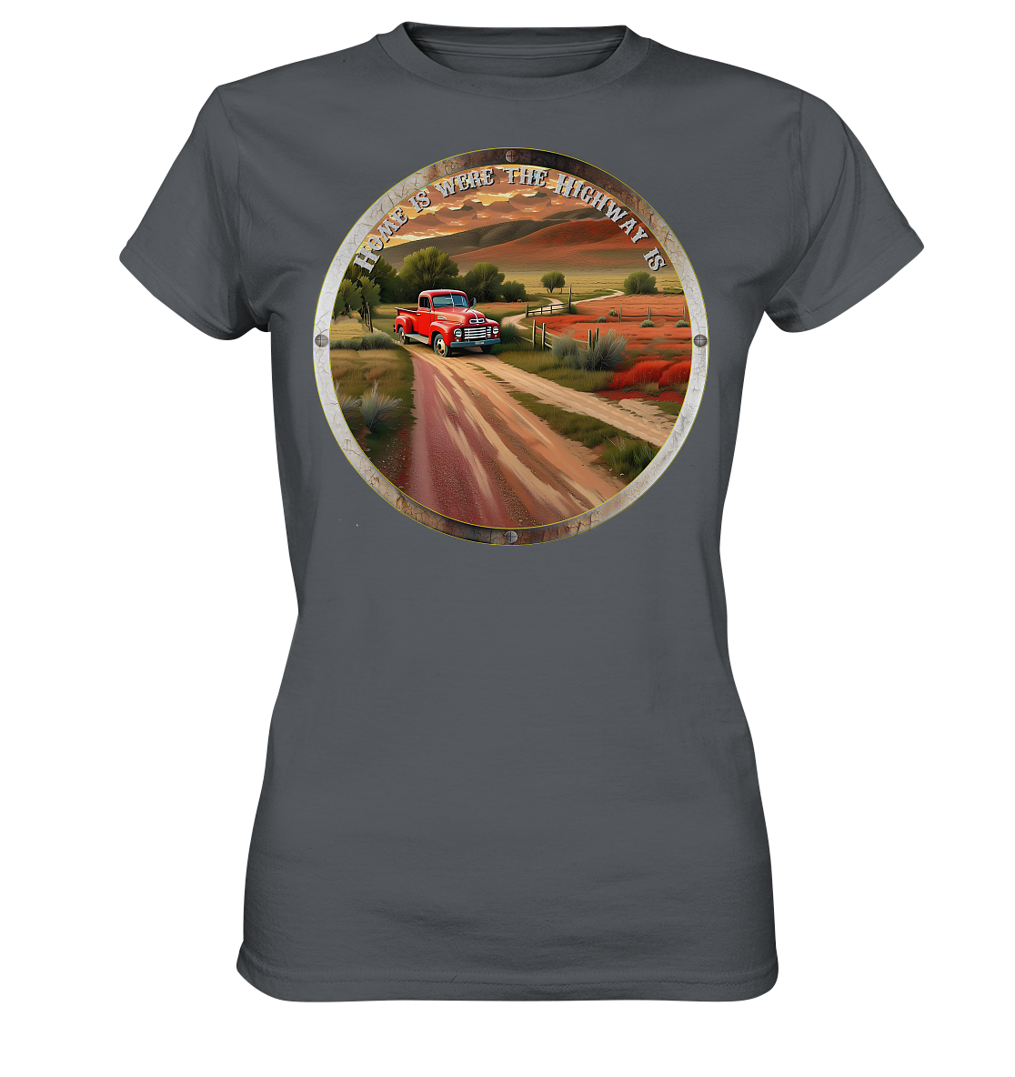 HighwayPlace 8 - Ladies Premium Shirt