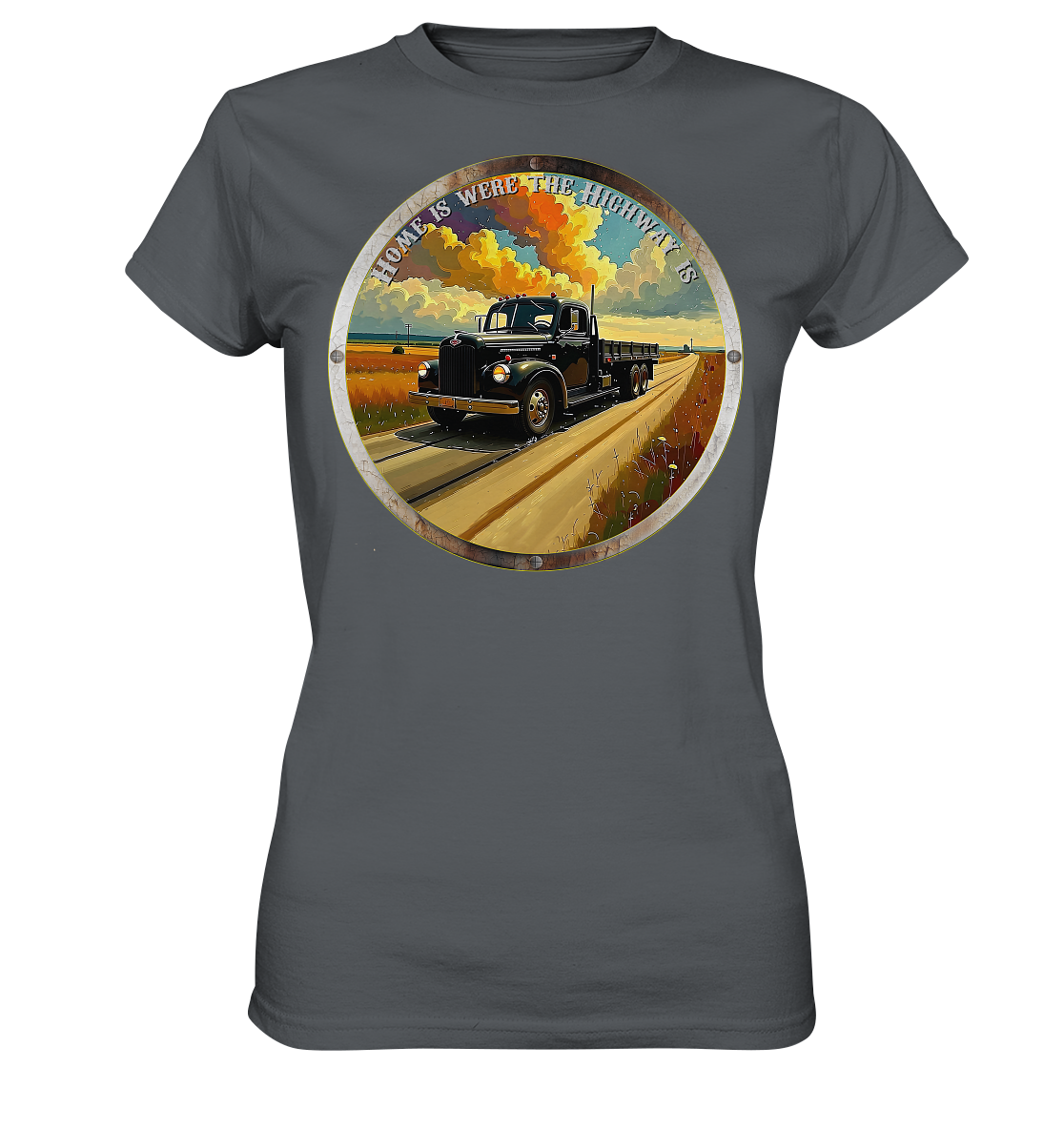 HighwayPlace 9 - Ladies Premium Shirt