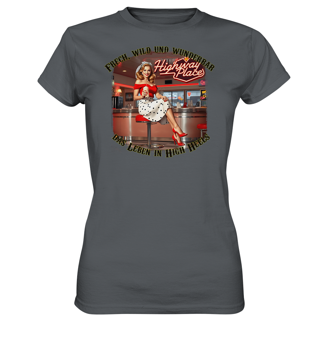 Pinup 2 - Ladies Premium Shirt