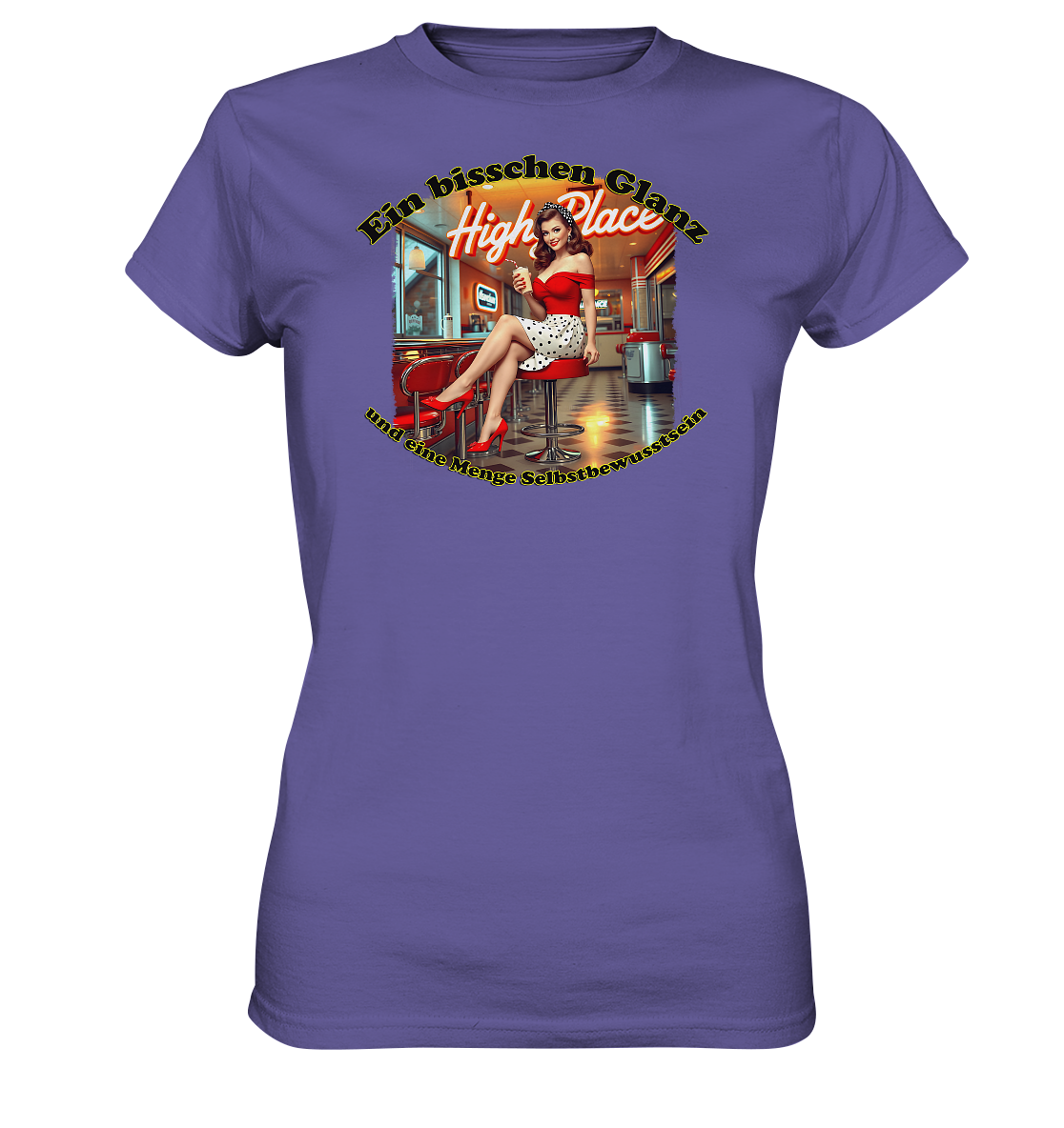 Pinup 5 - Ladies Premium Shirt