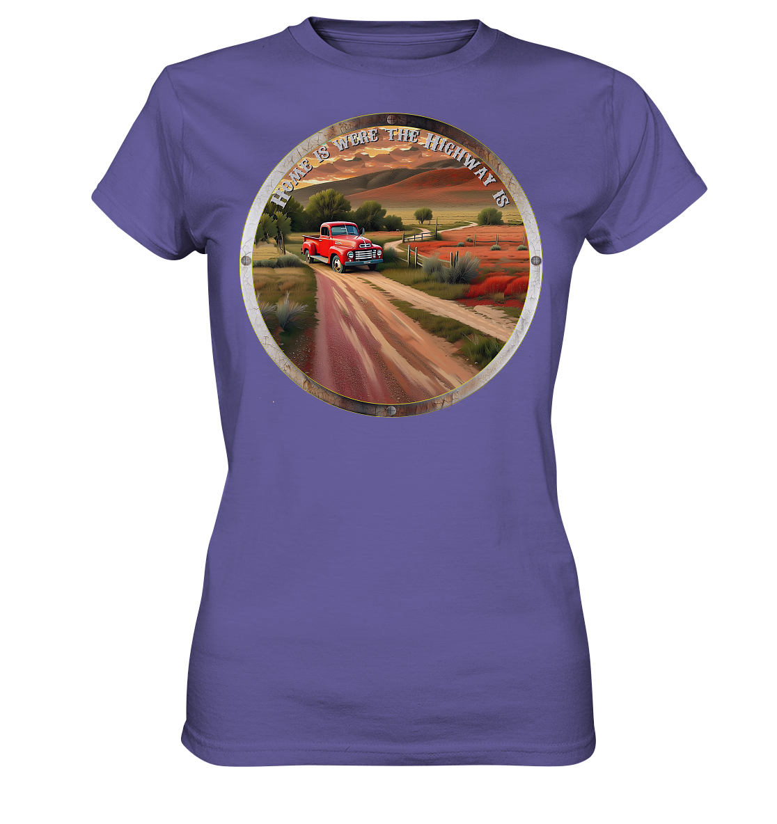 HighwayPlace 8 - Ladies Premium Shirt