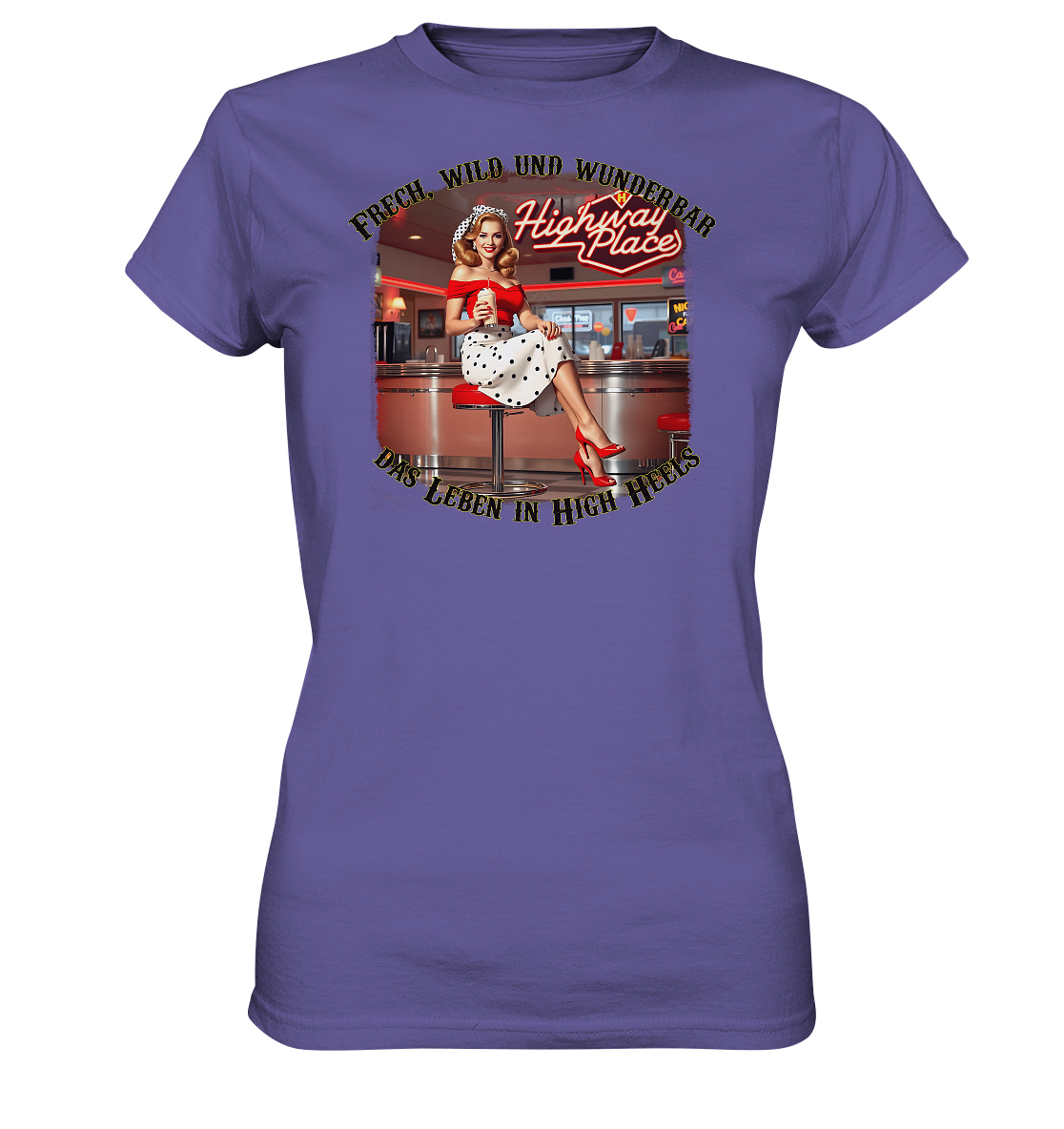 Pinup 2 - Ladies Premium Shirt